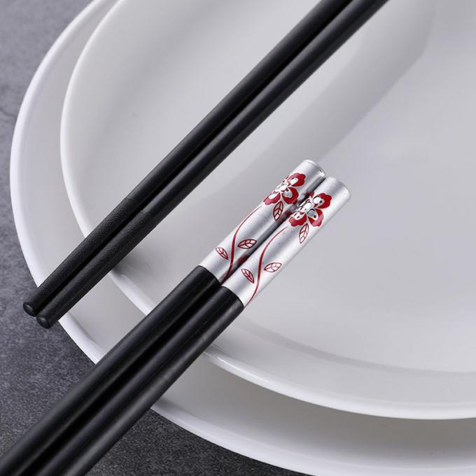 Logo fait sur commande favorable à l'environnement de baguettes chinoises de luxe spéciales d'hôtel 2