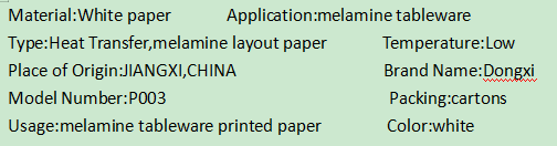Forces de défense principale stratifiant imprimant le papier de stratification de mélamine 0