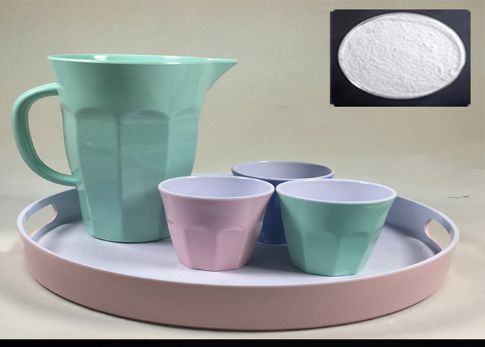 Le bâti de mélamine de 100% MMC saupoudrent le Dishware de porcelaine de l'imitation A5 1