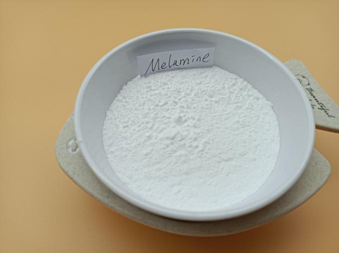 Poudre blanche pure de mélamine de contreplaqué 99,8% minimum CAS 108-78-1 0