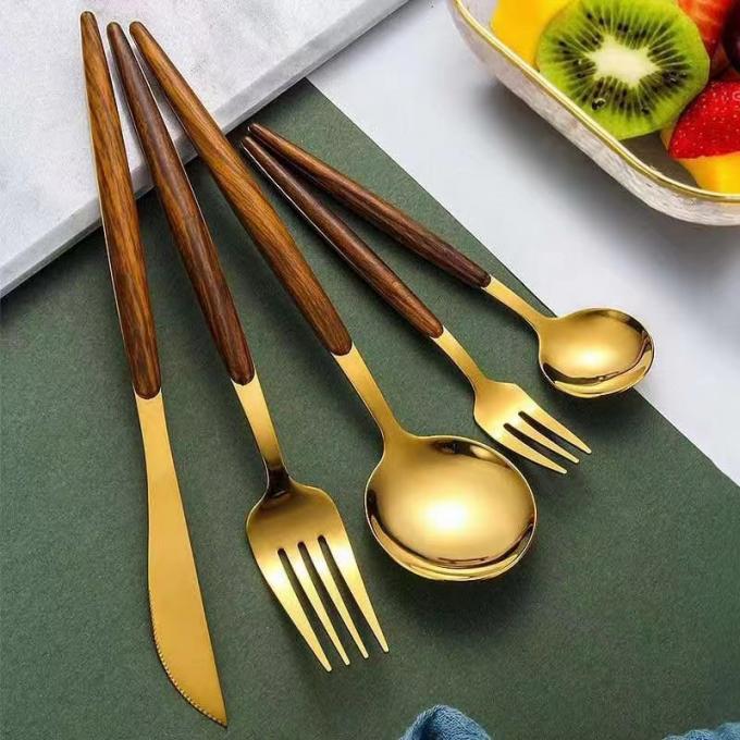 Baguettes écologiques Kit For Restaurant Home de couteau de fourchette de cuillère de vaisselle de mélamine 1