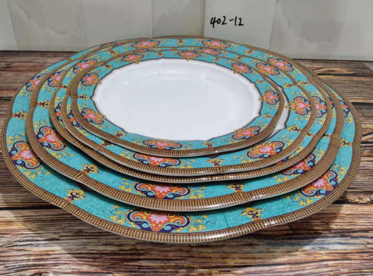 Un bon prix. Ensembles de vaisselle en mélamine blanche personnalisés pour les bols de cuisine en ligne