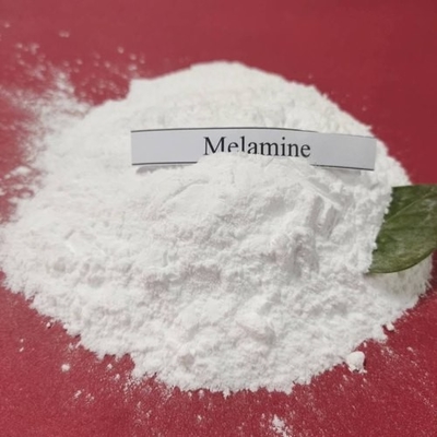 Un bon prix. 99,8% matières premières blanches CAS 108-78-1 de produits chimiques de mélamine en ligne