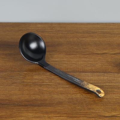 Un bon prix. Cuillère 100% noire de cuisine de poche de soupe à cuillère de soupe à mélamine de série de galaxie de Sonfa en ligne