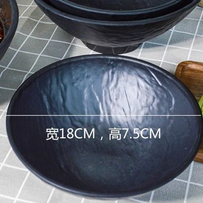 Un bon prix. La cuvette 100% de portion de mélamine de catégorie de Foor place jetable pour des restaurants en ligne
