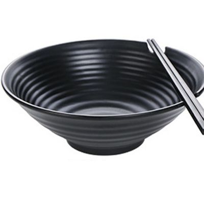 Un bon prix. Facile extérieur lisse givré de mélamine d'effets de cuvette noire de portion à nettoyer en ligne