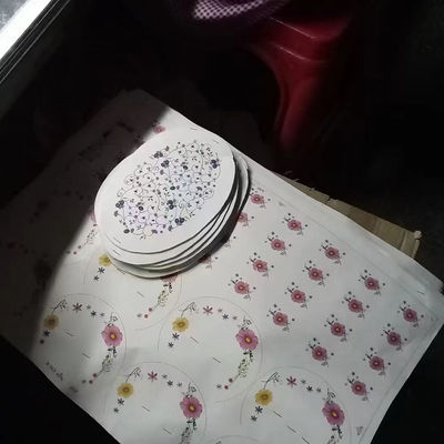 Un bon prix. Beau papier de décalque de mélamine de couleur pour la vaisselle de mélamine en ligne