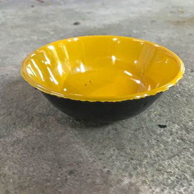 Un bon prix. Poudre de vitrage de mélamine de couleur jaune à la fois 30% de mélamine et 100% de ustensiles de table de mélamine en ligne