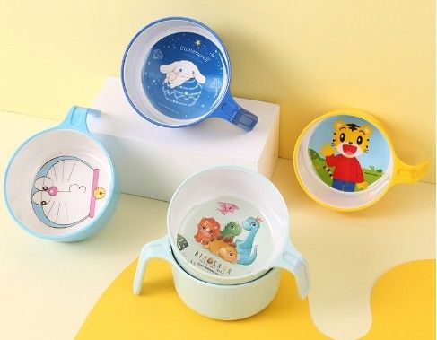 Un bon prix. Conceptions personnalisables et résistance à la couleur pour les ensembles de vaisselle en mélamine personnalisés pour enfants en ligne