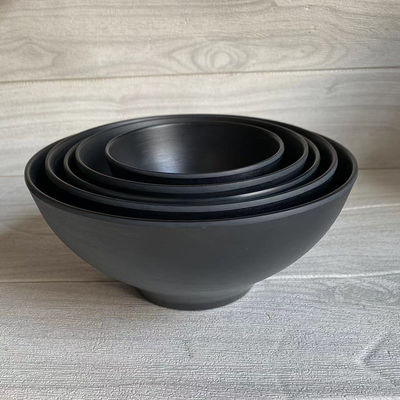 Un bon prix. 100% Foor Grade Couleur Noire Melamine Servir les boîtes de cuisine Ensembles jetables Pour l' hôtel en ligne