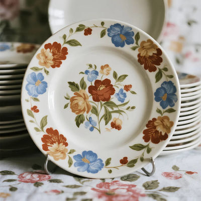 Un bon prix. Vaisselle en mélamine avec papier décalcomanie en mélamine à 100 degrés et 85 degrés de blancheur en ligne