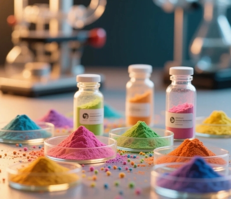Poudre de glaçage de mélamine non toxique avec chaîne principale moléculaire polymère hétérochaîne