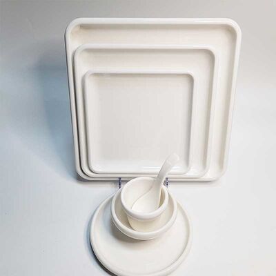 Un bon prix. Service de table en mélamine de qualité alimentaire A5 incassable résistant à la chaleur pour restaurant, hôtel, traiteur et usage domestique en ligne