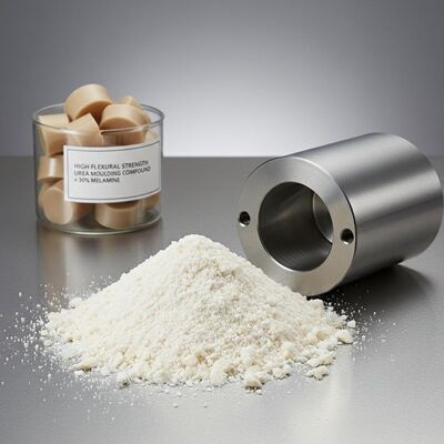 Un bon prix. Compound de moulage de formaldéhyde d'urée de couleur personnalisée pour les ustensiles de table en mélamine. en ligne