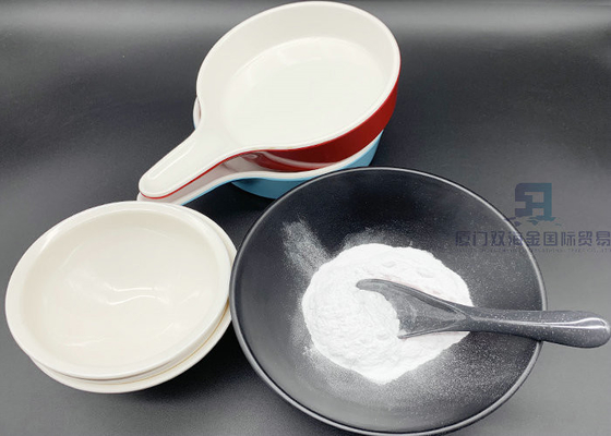 Un bon prix. Articles de dîner utilisant la mélamine moulant la poudre blanche composée Cas 68002 25 5 en ligne