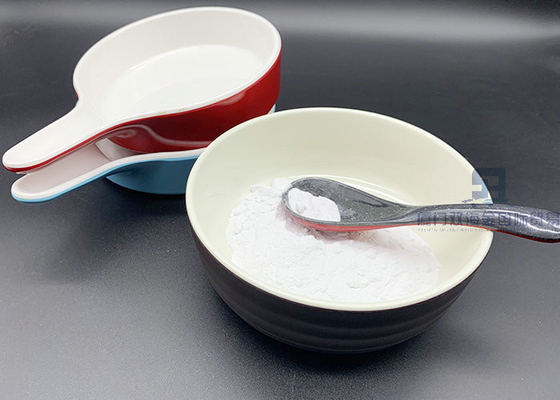 Un bon prix. Poudre de moulage de mélamine blanche pure/poudre résine de mélamine pour des nécessités quotidiennes en ligne