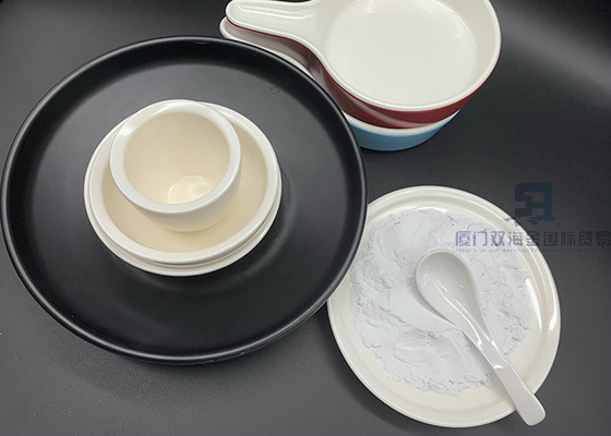Un bon prix. poudre 100% de moulage de mélamine de poudre de mélamine pour faire la vaisselle de vaisselle en ligne