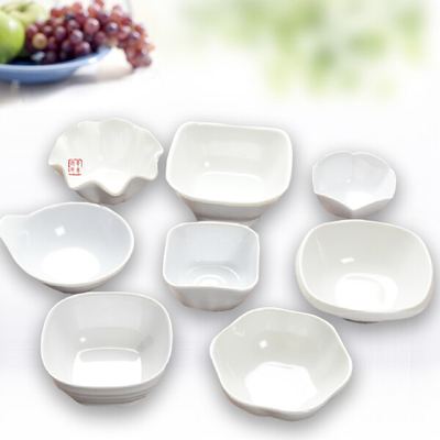 Un bon prix. Vaisselle de cuisine recyclable de moulage de catégorie comestible de poudre de la mélamine C3H6N6 utilisant en ligne