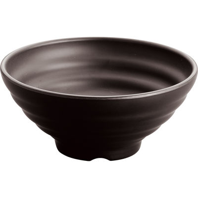 Un bon prix. Service de vaisselle en mélamine incassable en gros, lavable au lave-vaisselle, écologique, noir mat, assiettes et bols en ligne