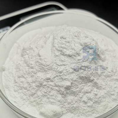 Un bon prix. Le bâti de mélamine d'ustensiles de cuisine saupoudrent la couleur blanche 25kg/bag de pH 7,5 pH 9,5 en ligne