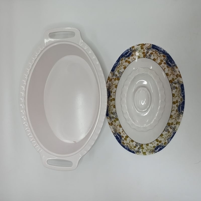 Un bon prix. Ensemble incassable de vaisselle de mélamine de la CEE de FDA pour le restaurant d'hôtel en ligne