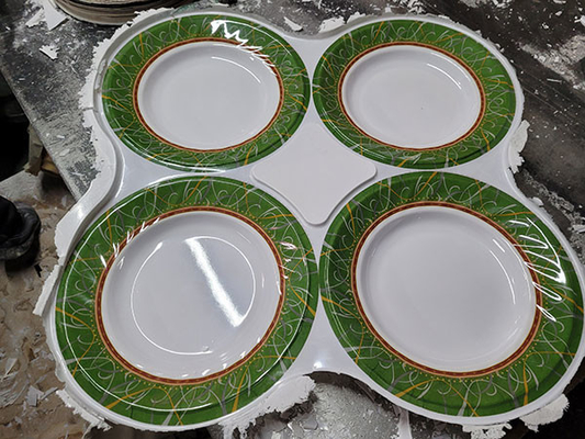 Un bon prix. Ensemble de vaisselle de Safe Odorless Melamine de lave-vaisselle d'OEM en ligne