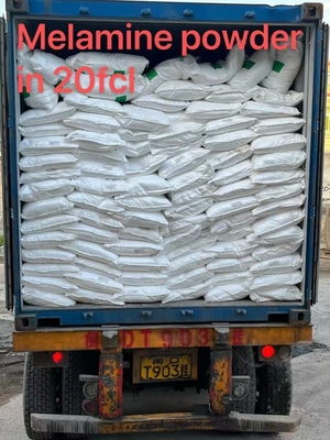 Un bon prix. Poudre blanche de la mélamine CAS108-78-1 99,5% pour la résine de contreplaqué en ligne