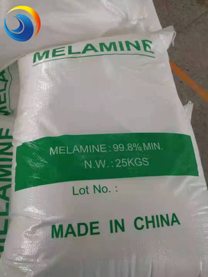 Un bon prix. MSDS a certifié la poudre blanche de mélamine de la pureté 99,8% 99,5% en ligne