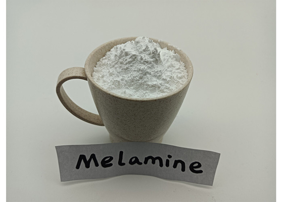Un bon prix. Panneau matériel chimique de base de particules de 99,8% Min Pure Melamine Powder For en ligne