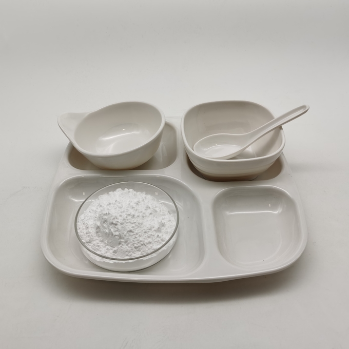 Poudre blanche de résine de mélamine A5 de GV pour la vaisselle de mélamine 1