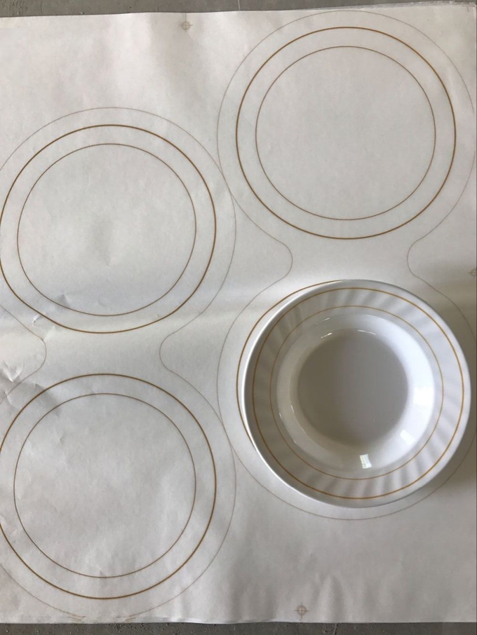 Papier mélamine décoratif pour vaisselle Pour plaques de mélamine 0