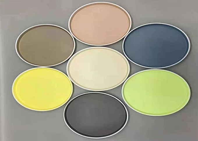 Le composé de bâti de mélamine de vaisselle de catégorie comestible saupoudrent la couleur solide 2